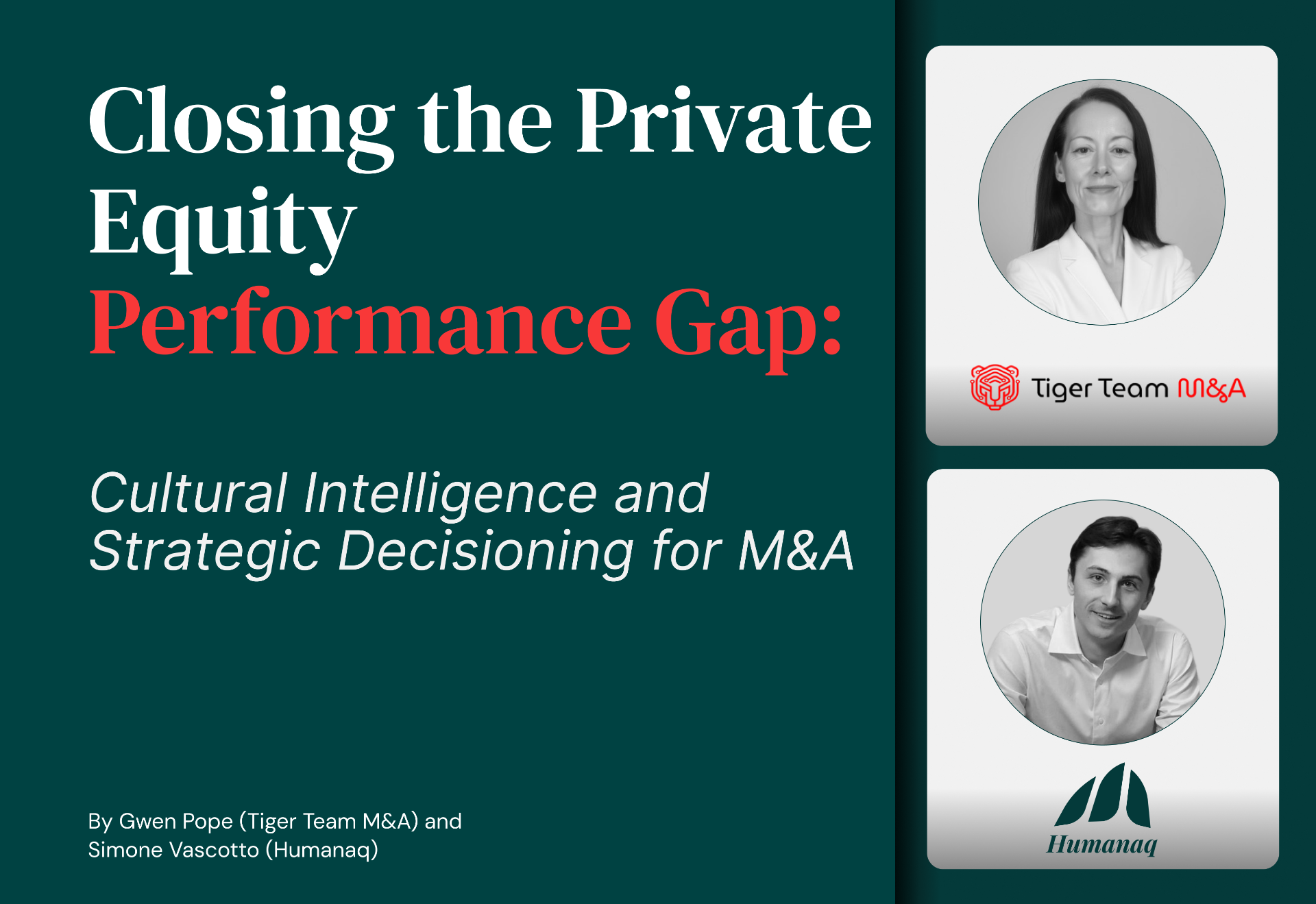 Closing the Private Equity Performance Gap: Cultural I... | Humanaq